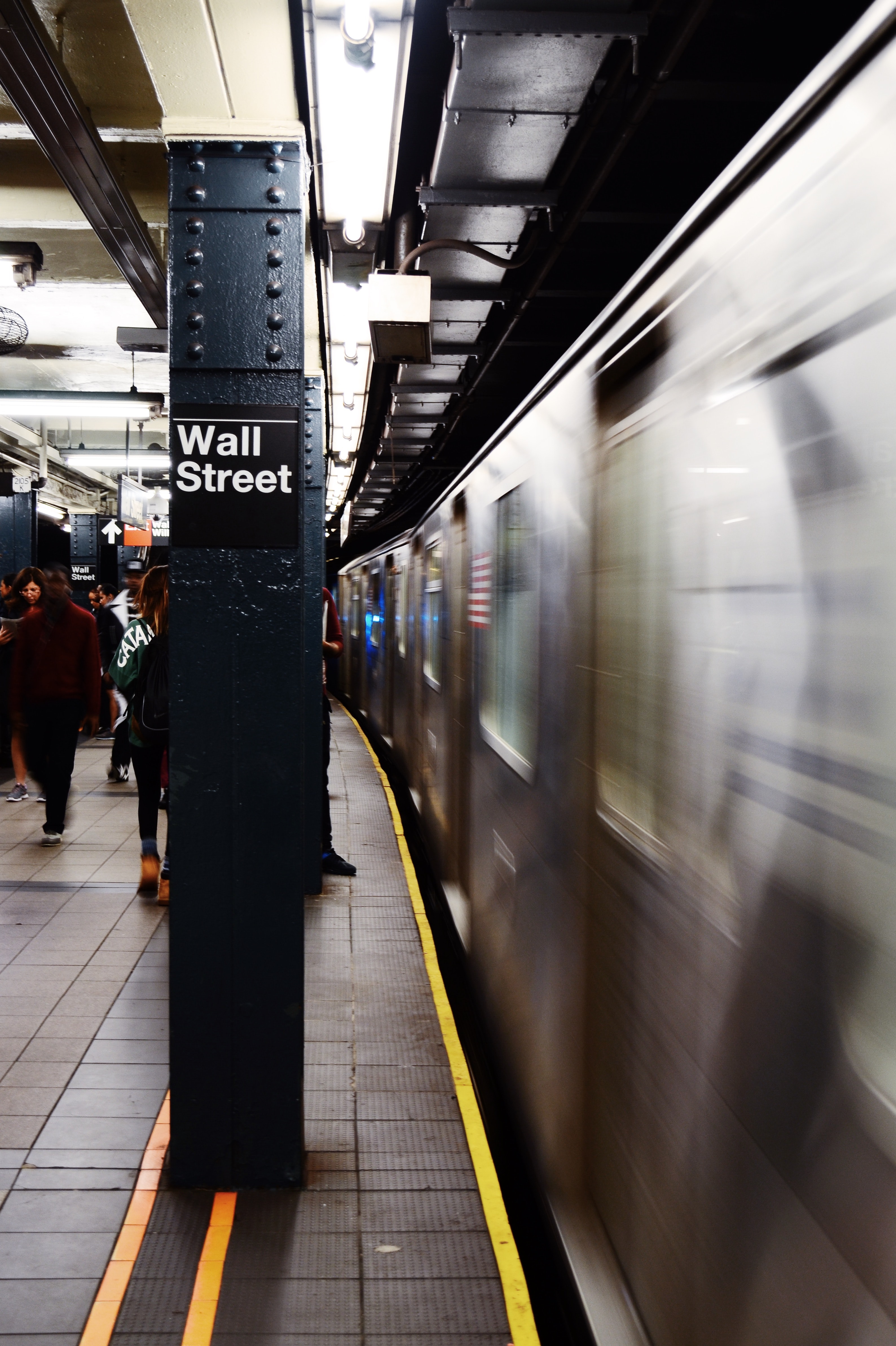 Wall Street Train Picture